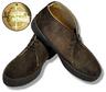 View Item Adaptor Clothing 60's Thick Crepe Sole Suede Playboy Chukka Boot Brown